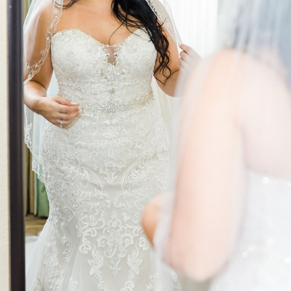 Stella York #6502 Mermaid Wedding Dress
